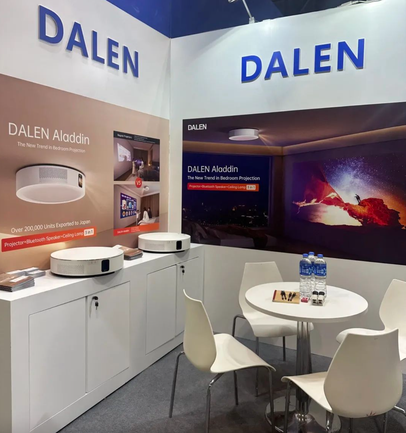 DALEN Aladdins magic lamp made a stunning appearance at Hong Kong Global Sources Consumer Electroni(圖1)